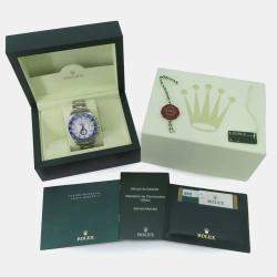 Rolex White Stainless Steel Yacht-Master II 116680 Automatic Men's Wristwatch 44 mm