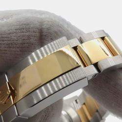 Rolex Champagne 18k Yellow Gold Stainless Steel Cosmograph Daytona Automatic Men's Wristwatch 40 mm