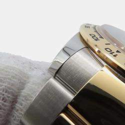 Rolex Champagne 18k Yellow Gold Stainless Steel Cosmograph Daytona Automatic Men's Wristwatch 40 mm