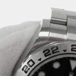 Rolex Black Stainless Steel Explorer II 216570 Automatic Men's Wristwatch 42 mm 