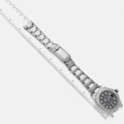 Rolex Yachtmaster Rhodium Dial Steel Platinum Mens Watch 116622  