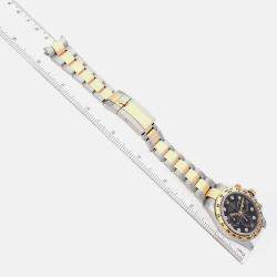 Rolex Daytona Steel Yellow Gold Serti Diamond Dial Men's Watch 116503 40 mm