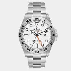 Rolex Explorer II 42mm Polar White Dial Steel Mens Watch 226570 