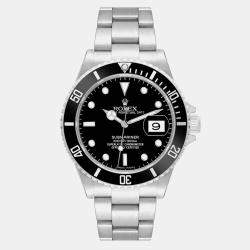 Rolex Submariner Date Black Dial Steel Mens Watch 116610