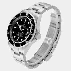 Rolex Submariner Date Black Dial Steel Mens Watch 116610