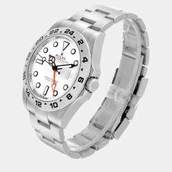 Rolex Explorer II  Polar White Dial Steel Men's Watch 42.0 mm