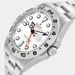 Rolex Explorer II  Polar White Dial Steel Men's Watch 42.0 mm