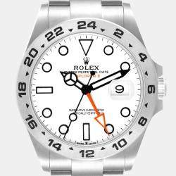 Rolex Explorer II  Polar White Dial Steel Men's Watch 42.0 mm