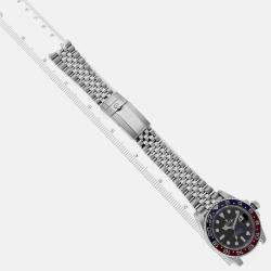 Rolex GMT Master II Blue Red Pepsi Bezel Steel Mens Watch 126710  