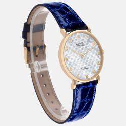 Rolex Cellini Classic Yellow Gold Mother Of Pearl Mens Watch 5112