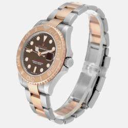 Rolex Yachtmaster 37 Midsize Steel Rose Gold Men's Watch 268621 37 mm