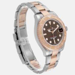 Rolex Yachtmaster 37 Midsize Steel Rose Gold Men's Watch 268621 37 mm