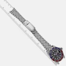 Rolex GMT Master II Blue Red Pepsi Bezel Steel Men's Watch 40.0 mm