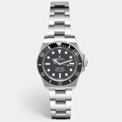 Rolex Black Cerachrom Oystersteel Submariner M124060-0001 Men's Wristwatch 41 mm