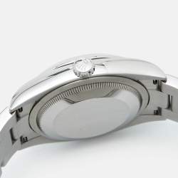 Pre Owned Rolex Silver Oystersteel Oyster Perpetual M126000-0008 Women's Wristwatch 36 mm