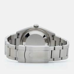 Pre Owned Rolex Silver Oystersteel Oyster Perpetual M126000-0008 Women's Wristwatch 36 mm