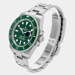 Rolex Submariner Hulk Green Dial Steel Men's Watch 40.0 mm