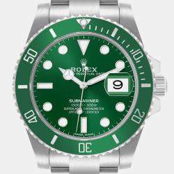 Rolex Submariner Hulk Green Dial Steel Men's Watch 40.0 mm