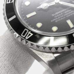 Rolex Stainless Steel Black Dial Submariner Date Watch 40 mm