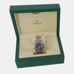 Rolex Stainless Steel Black Dial Sea-Dweller Watch 43 mm