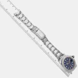 Rolex Yachtmaster Steel Platinum Bezel Blue Dial Mens Watch 116622  