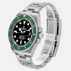 Rolex Submariner Starbucks Green Bezel Steel Men's Watch 126610LV 41 mm