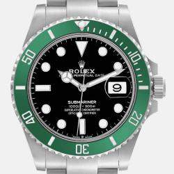 Rolex Submariner Starbucks Green Bezel Steel Men's Watch 126610LV 41 mm