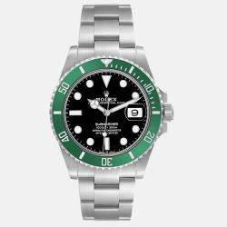 Rolex Submariner Starbucks Green Bezel Steel Men's Watch 126610LV 41 mm