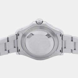Rolex Blue Platinum Stainless Steel Yachtmaster 126622 Automatic Men's Wristwatch 40 mm
