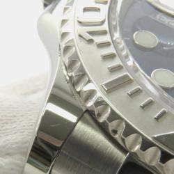Rolex Blue Platinum Stainless Steel Yachtmaster 126622 Automatic Men's Wristwatch 40 mm
