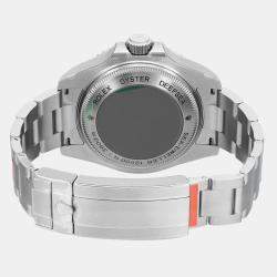 Pre Owned Rolex Black/Blue Stainless Steel Sea-Dweller Deepsea 116660 Automatic Men's Wristwatch 44mm