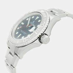 Rolex Blue Stainless Steel Yacht-Master  116622 Automatic Men's Wristwatch 40mm