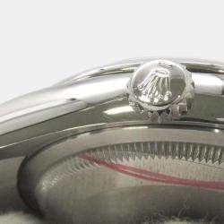 Rolex Black Stainless Steel Datejust 126200 Automatic Men's Wristwatch 36 mm