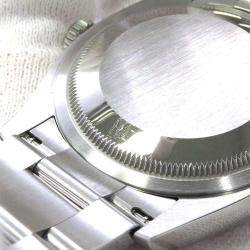 Rolex Black Stainless Steel Datejust 126200 Automatic Men's Wristwatch 36 mm