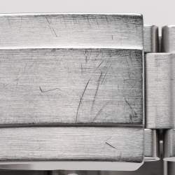 Pre Owned Rolex Silver Stainless Steel Oyster Perpetual M116000 Men's Wristwatch 36 mm