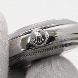 Rolex Black Stainless Steel Oyster Perpetual 116000 Automatic Men's Wristwatch 36 mm