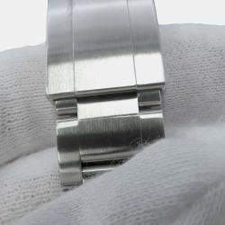 Rolex Black Stainless Steel Oyster Perpetual 116000 Automatic Men's Wristwatch 36 mm