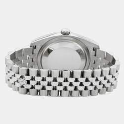 Pre Owned Rolex Silver  Datejust 116234 Automatic Men's Wristwatch