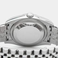 Pre Owned Rolex Silver  Datejust 116234 Automatic Men's Wristwatch