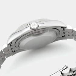 Pre Owned Rolex Silver  Datejust 116234 Automatic Men's Wristwatch