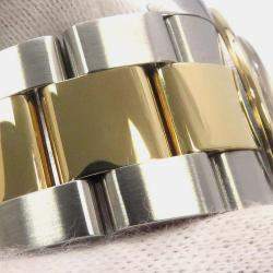 Rolex White 18k Yellow Gold Stainless Steel Cosmograph Daytona Automatic Men's Wristwatch 40 mm