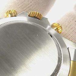 Rolex White 18k Yellow Gold Stainless Steel Cosmograph Daytona Automatic Men's Wristwatch 40 mm