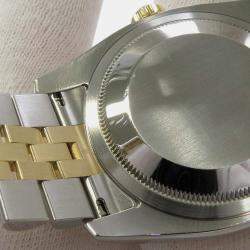 Rolex Champagne 18k Yellow Gold Stainless Steel Datejust  Automatic Men's Wristwatch 36 mm
