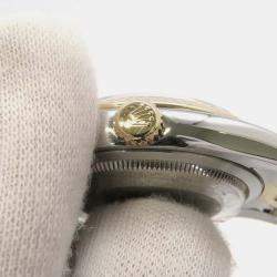 Rolex Champagne 18k Yellow Gold Stainless Steel Datejust  Automatic Men's Wristwatch 36 mm