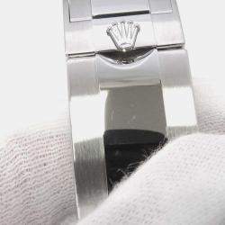 Rolex Black Stainless Steel GMT-Master II Automatic Men's Wristwatch 40 mm