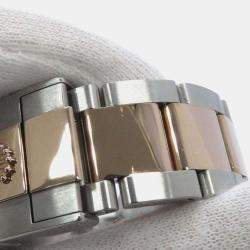 Rolex Black 18k Rose Gold Stainless Steel GMT-Master II Automatic Men's Wristwatch 40 mm