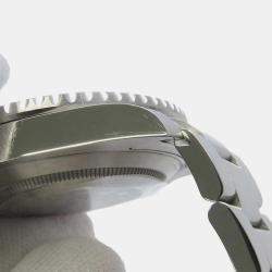 Rolex Green Stainless Steel Submariner Automatic Men's Wristwatch 40 mm