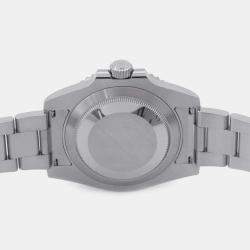 Rolex Green Stainless Steel Submariner Automatic Men's Wristwatch 40 mm