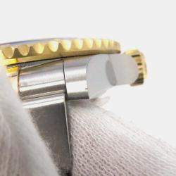 Rolex Blue 18k Yellow Gold Stainless Steel Submariner Automatic Men's Wristwatch 41 mm