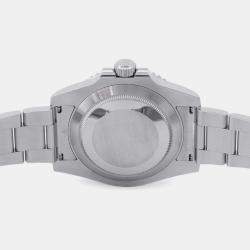 Rolex Black Stainless Steel Submariner Automatic Men's Wristwatch 40 mm